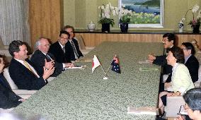 Japan, Australia agree to resume bilateral ministerial talks